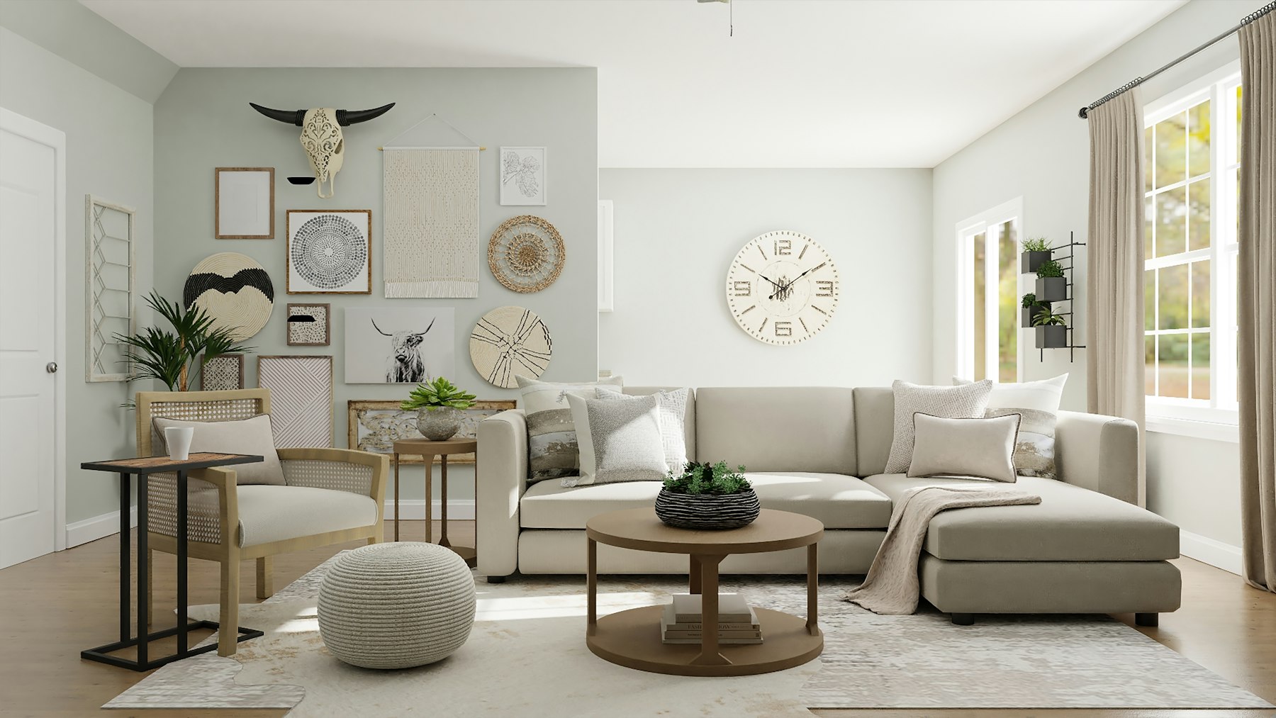 Lounge seating in The Sable House